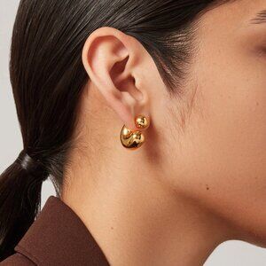 JENNYBIRD Tome Hoops Earrings - Medium